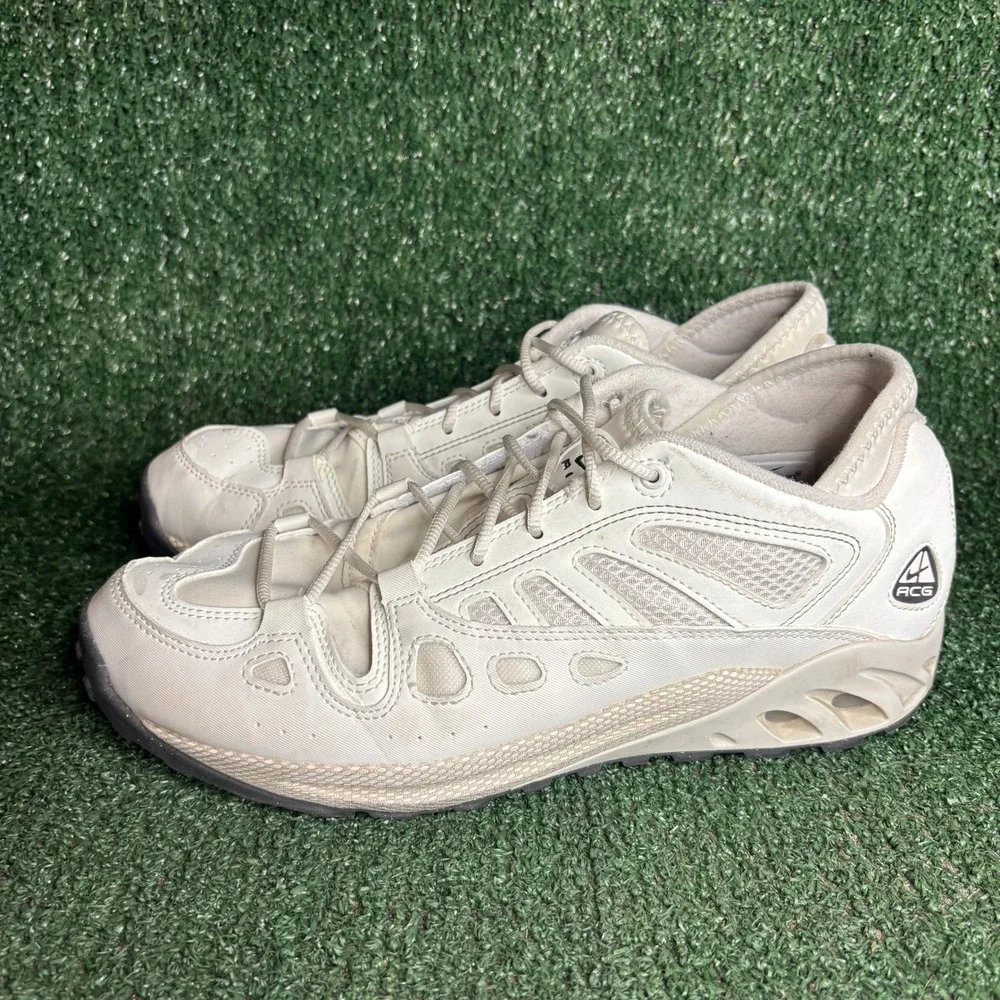 Nike ACG Air Exploraid Sail FJ1920 Gorpcore Hiking Sneaker White Mens Size 10.5